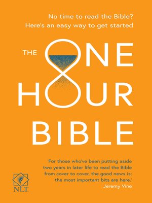 cover image of The One Hour Bible (NLT New Living Translation)